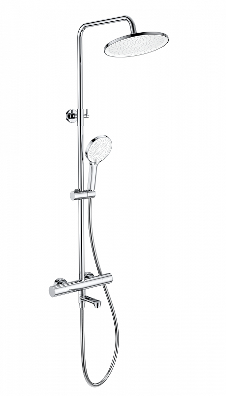 Душевая система Wonzon & Woghand WW-B3069-CR с термостатом цвет Хром