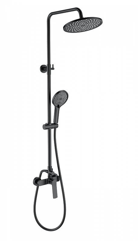 Душевая система Wonzon & Woghand WW-B3200-MB цвет Черный матовый