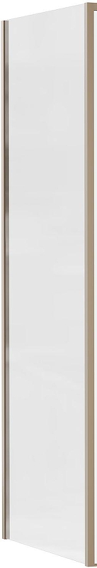 Душевая стенка Aquanet Pleasure Evo AE65-F90-GBT 90 352431 профиль Золото-никель браш стекло прозрачное
