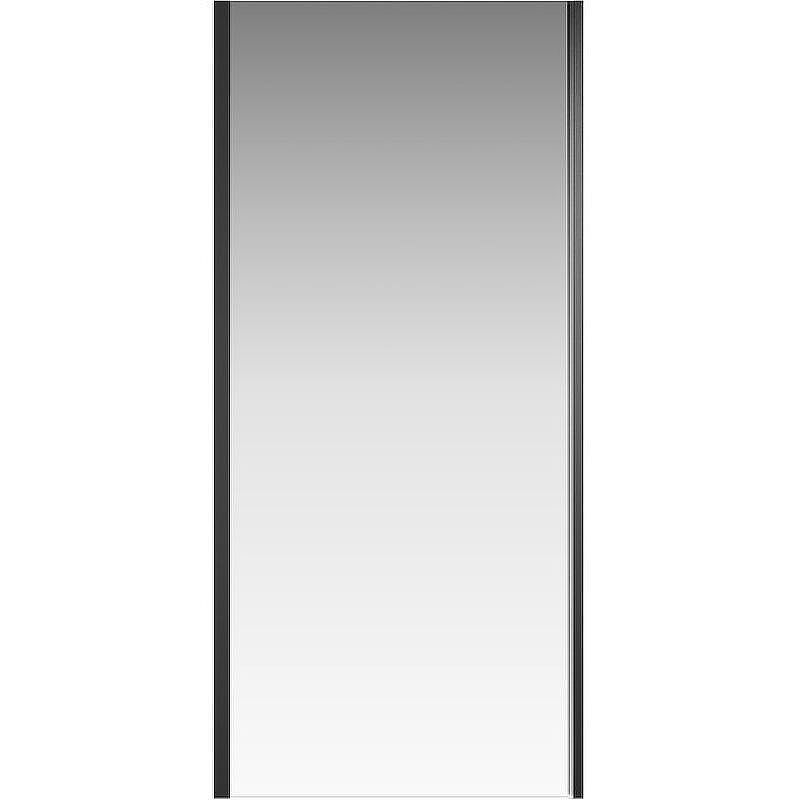 Душевая стенка Creto Astra 80 121-SP-800-C-B-6 (260069) профиль Черный матовый стекло прозрачное