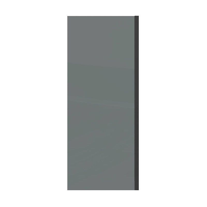 Душевая стенка Grossman Classic 100 200.K33.04.100.21.10 профиль Черный матовый стекло тонированное