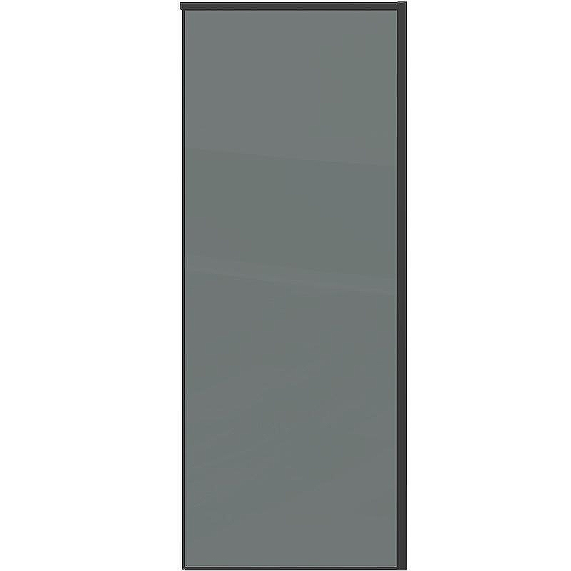 Душевая стенка Grossman Galaxy 80 200.K33.01.80.21.10 профиль Черный матовый стекло тонированное
