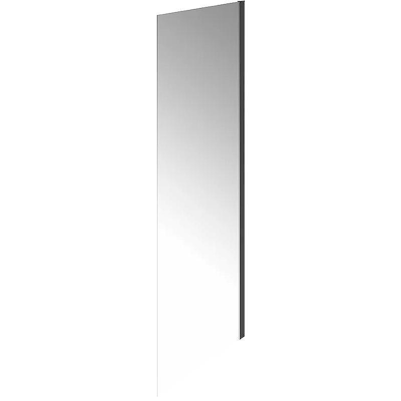 Душевая стенка Kerama Marazzi Cristallo 100 CT.100.FP.BLK.M профиль Черный матовый стекло прозрачное