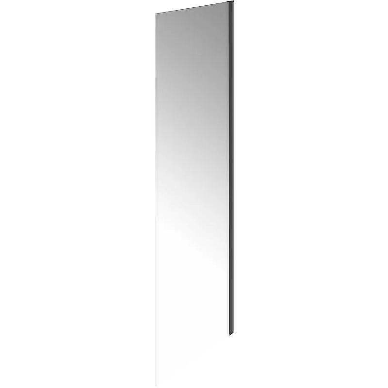 Душевая стенка Kerama Marazzi Cristallo 90 CT.90.FP.BLK.M профиль Черный матовый стекло прозрачное