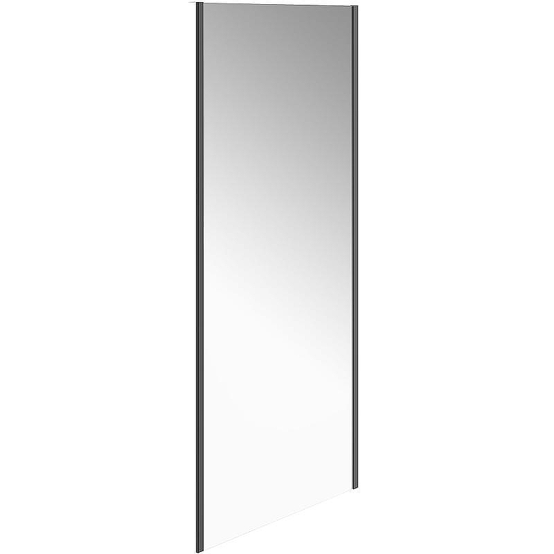 Душевая стенка Kerama Marazzi Vetro 100 VE.100.FP.BLK.M профиль Черный матовый стекло прозрачное