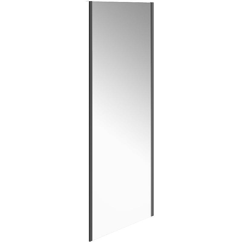 Душевая стенка Kerama Marazzi Vetro 90 VE.90.FP.BLK.M профиль Черный матовый стекло прозрачное