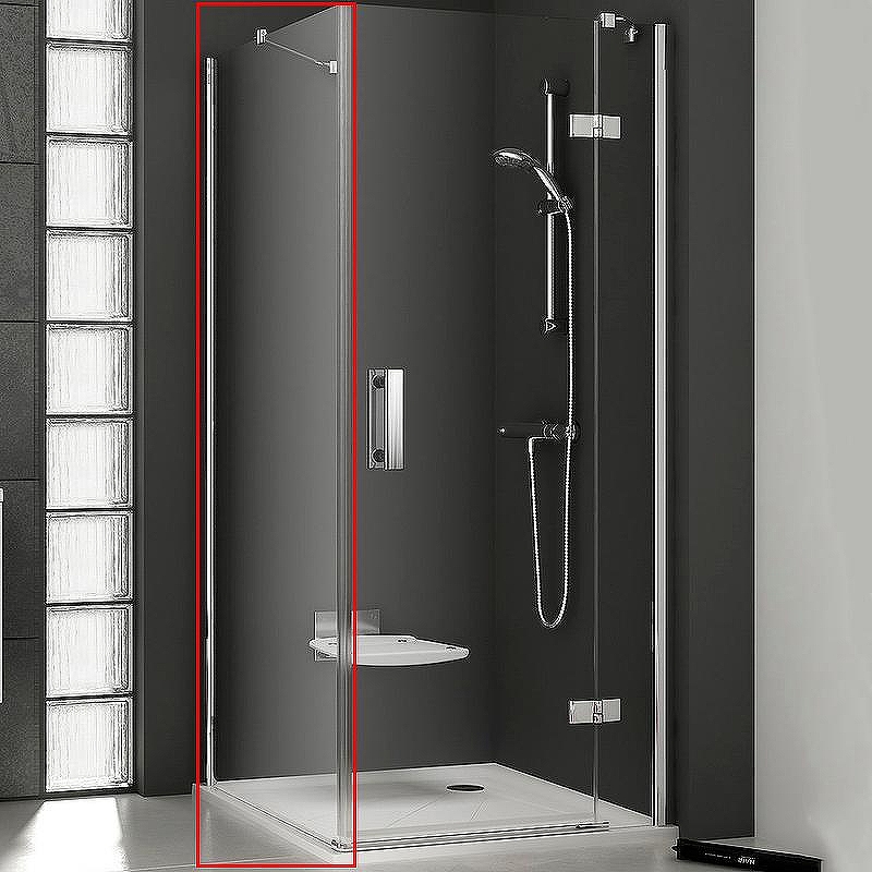 Душевая стенка Ravak SmartLine SMPS-100 R 9SPA0A00Z1 профиль Хром стекло Transparent
