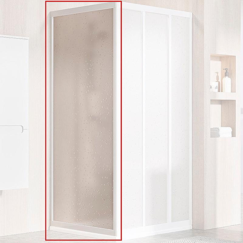 Душевая стенка Ravak Supernova APSS-90 9407010211 профиль Белый витраж пластик Pearl