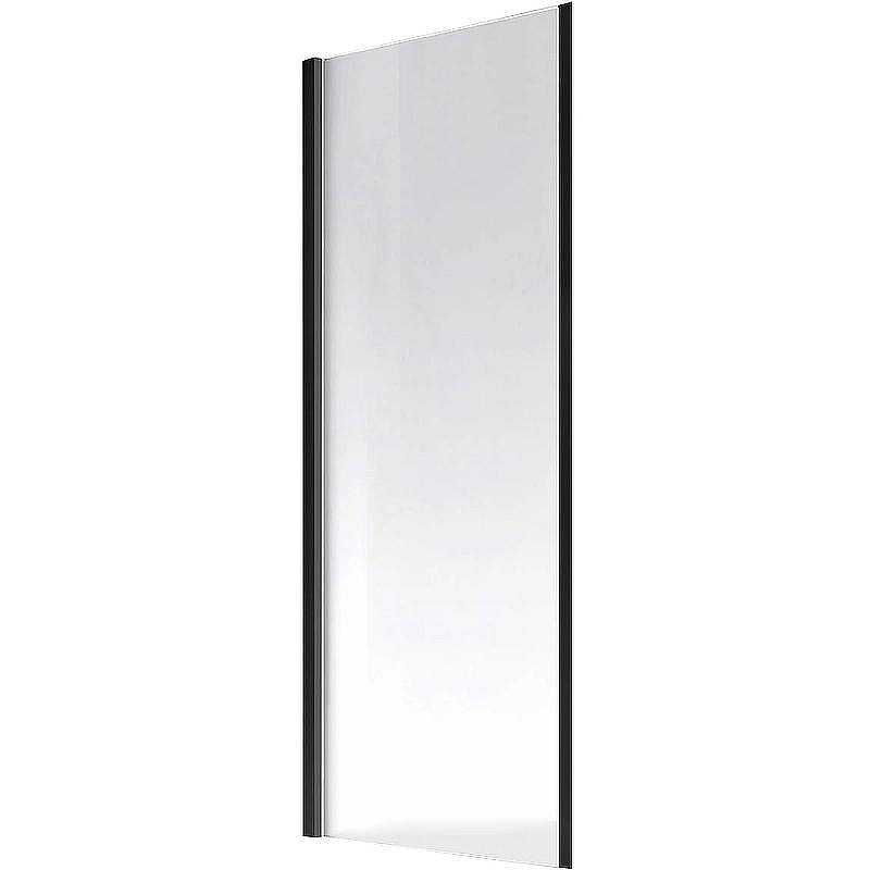 Душевая стенка Veconi Rovigo KP-13 100 KP13B-100-01-C5 профиль Черный стекло прозрачное