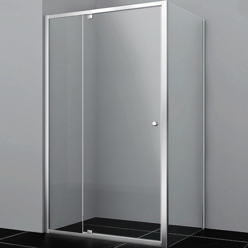 Душевая стенка WasserKRAFT Aula 90 11P05-RP90 профиль Хром стекло прозрачное