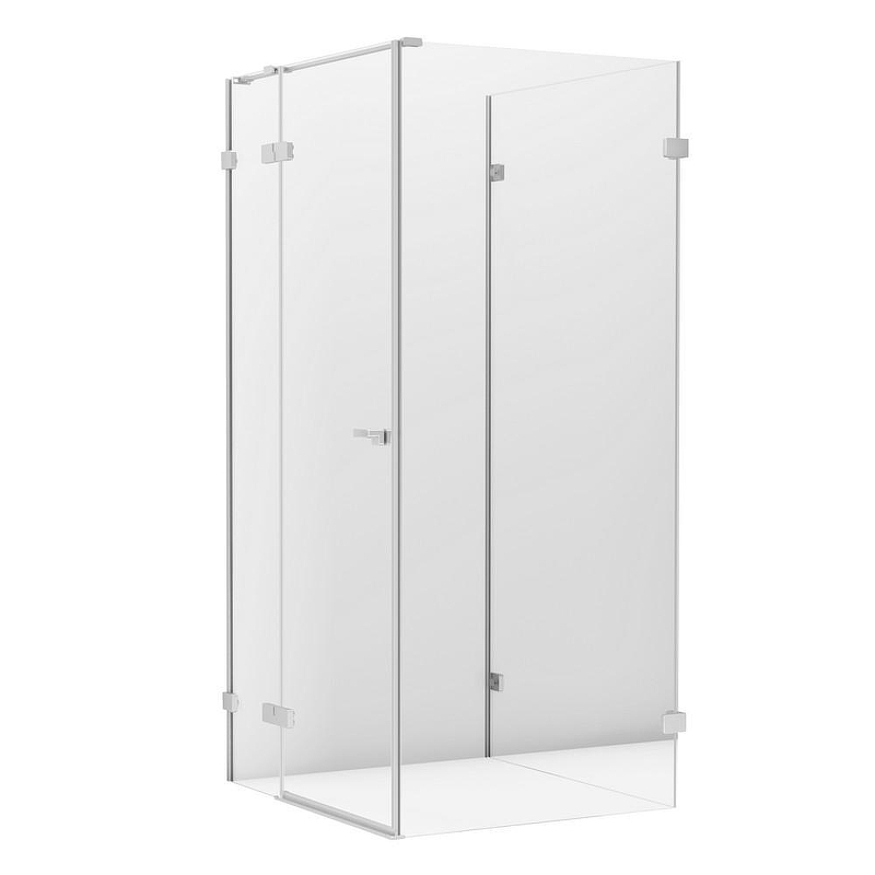 Душевое ограждение New Trendy EVENTA L 80x90x200 EXK-4601 (хром)