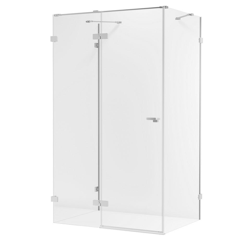 Душевое ограждение New Trendy EVENTA L 90x100x200 EXK-4581 (хром)