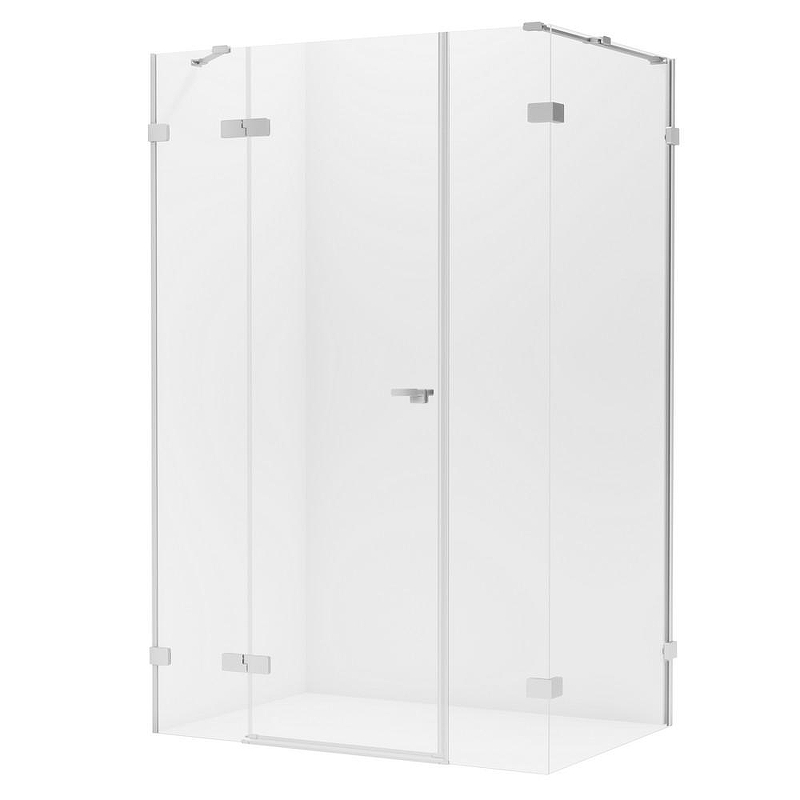 Душевое ограждение New Trendy EVENTA PLUS L 130x100x200 EXK-4567 (хром)