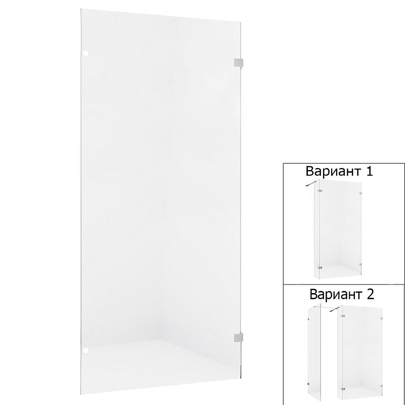 Душевое ограждение New Trendy EVENTA стенка 1 70x200 EXK-4629 (хром)
