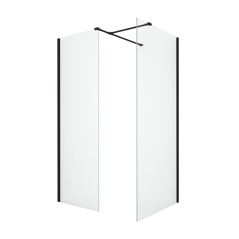 Душевое ограждение New Trendy NEW MODUS BLACK 120x100x200 EXK-5636 (черный)