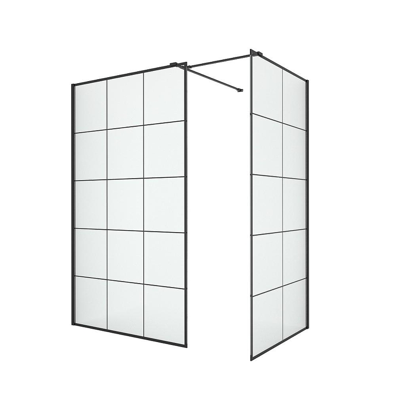 Душевое ограждение New Trendy NEW MODUS BLACK 120x100x200 EXK-5642 (черный)
