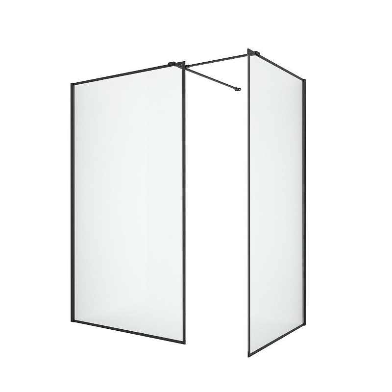 Душевое ограждение New Trendy NEW MODUS BLACK 120x90x200 EXK-5656 (черный)