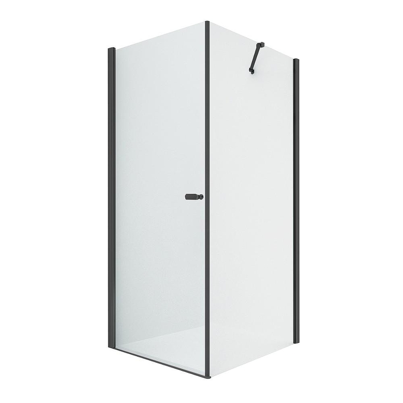 Душевое ограждение New Trendy NEW SOLEO BLACK 70x110x195 D-0229A/D-0148B (черный)