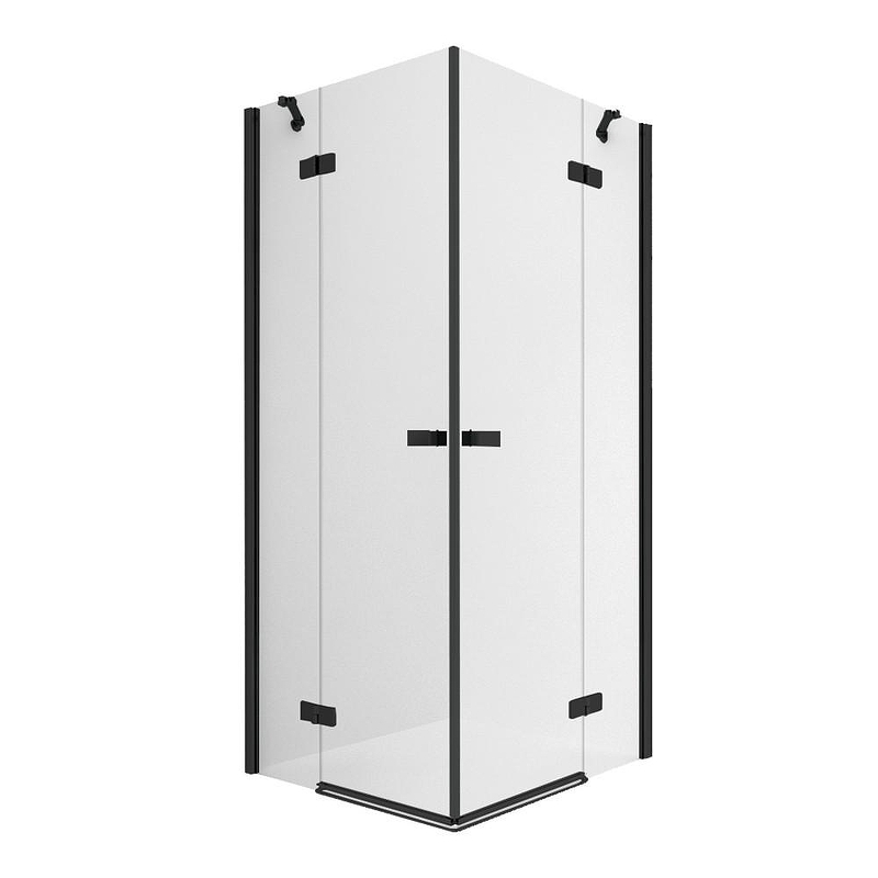 Душевое ограждение New Trendy REFLEXA BLACK 120x80x200 EXK-4992 (черный)