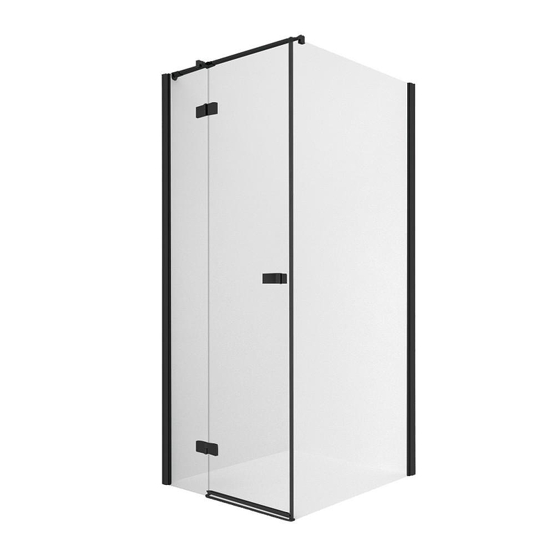 Душевое ограждение New Trendy REFLEXA BLACK L 110x90x200 EXK-4952 (черный)