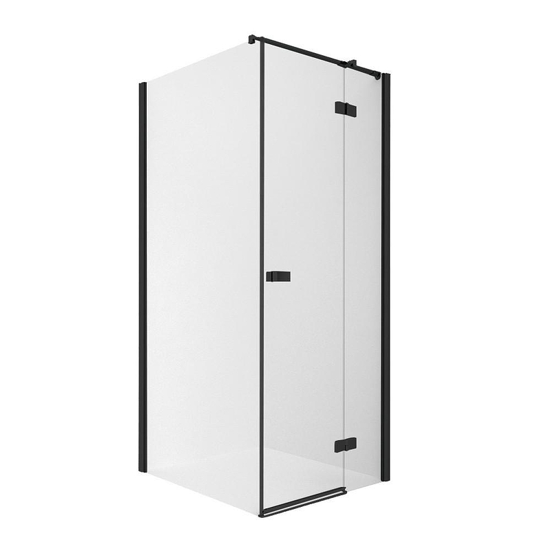 Душевое ограждение New Trendy REFLEXA BLACK R 100x120x200 EXK-4947 (черный)