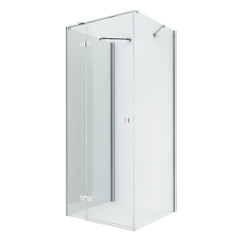Душевое ограждение New Trendy REFLEXA L 100x80x200 EXK-5213 (хром)