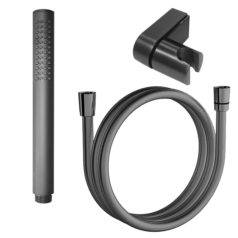 Душевой гарнитур Azario CS00088965 цвет Графит матовый
