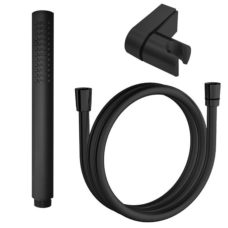 Душевой гарнитур Azario CS00088966 цвет Черный матовый