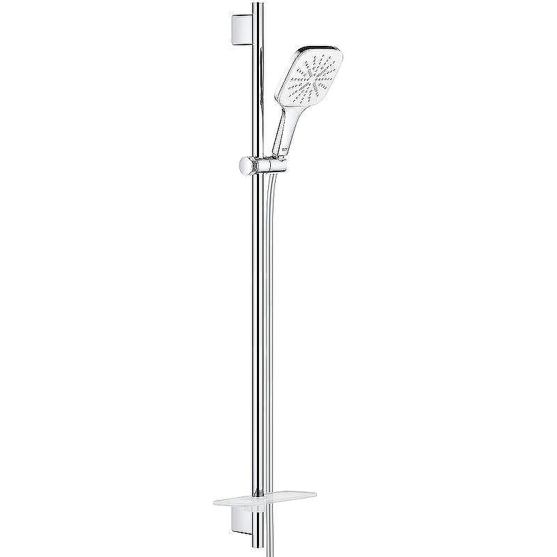 Душевой гарнитур Grohe Rainshower SmartActive 26586LS0 Белая луна Хром
