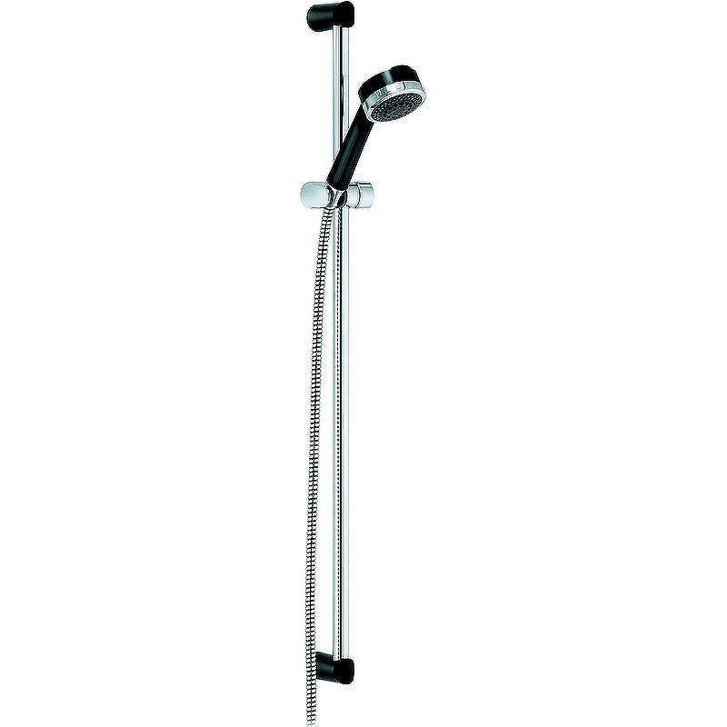 Душевой гарнитур Kludi Zenta 6084086-00 Черный Хром