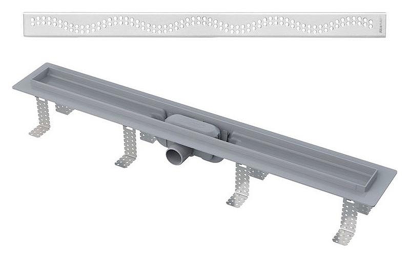 Душевой лоток Alcaplast Simple AG100101850 (APZ8-850M) с решеткой Хром