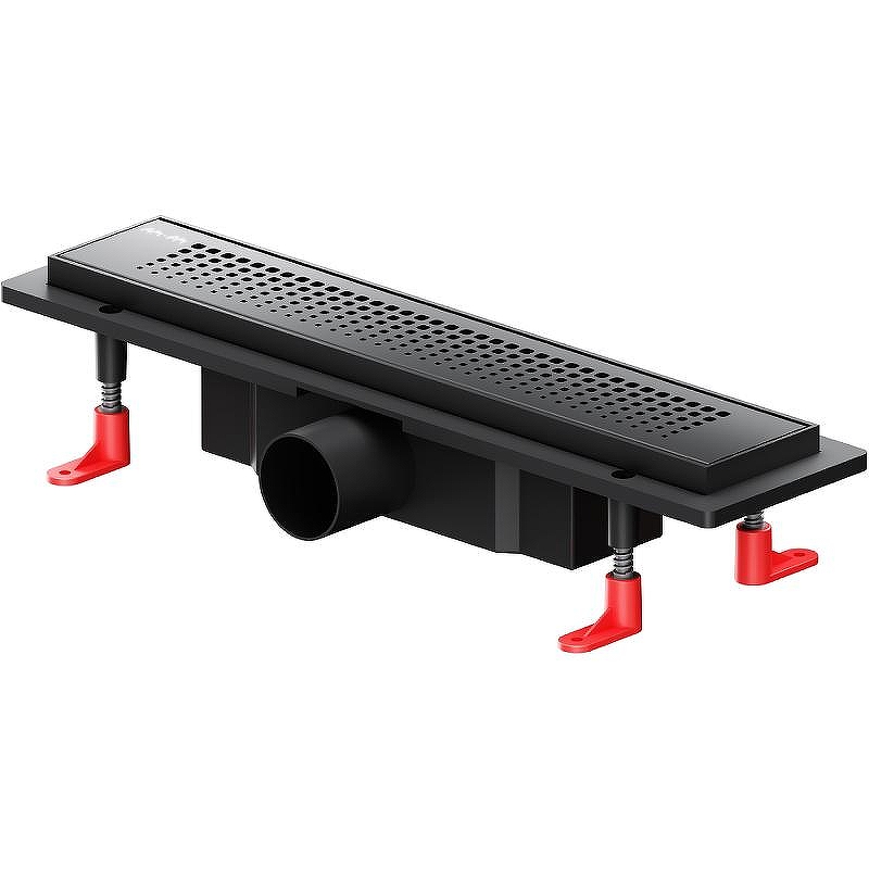 Душевой лоток AM.PM PrimeFlow 40 W02SC-P11-040-01BM с Черной матовой решеткой Cut Gradient