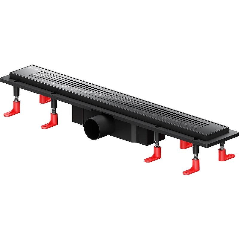 Душевой лоток AM.PM PrimeFlow 60 W02SC-P11-060-01BM с Черной матовой решеткой Cut Gradient