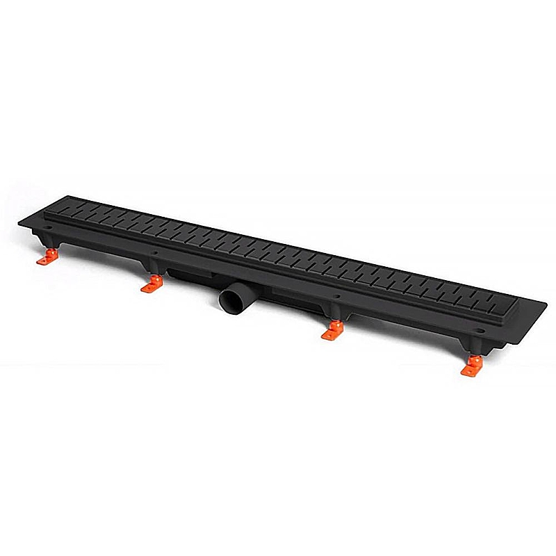Душевой лоток Azario Medium AZ-CH 650/50 MC с решеткой цвет Черный
