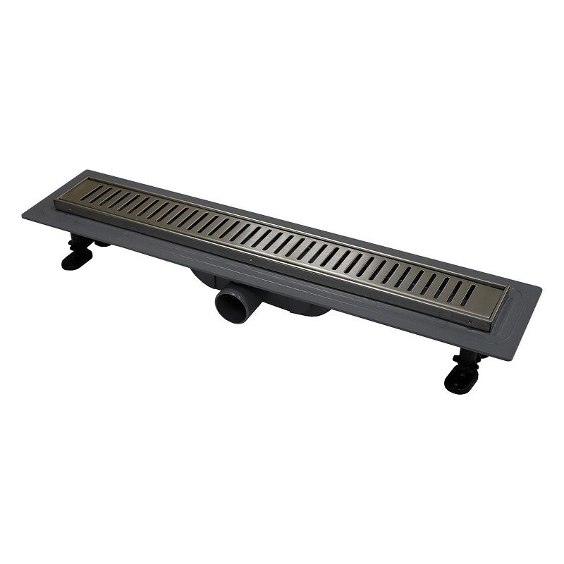 Душевой лоток Azario Stick AZCP11-90 Stick с решеткой цвет Нержавеющая сталь
