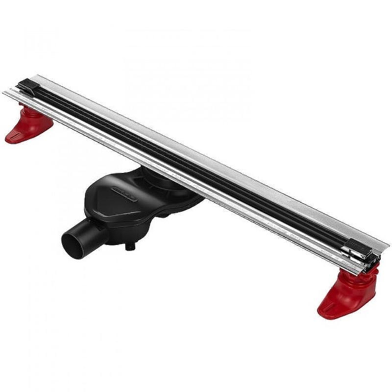 Душевой лоток Berges Super Slim 600 095152 с Черной матовой решеткой