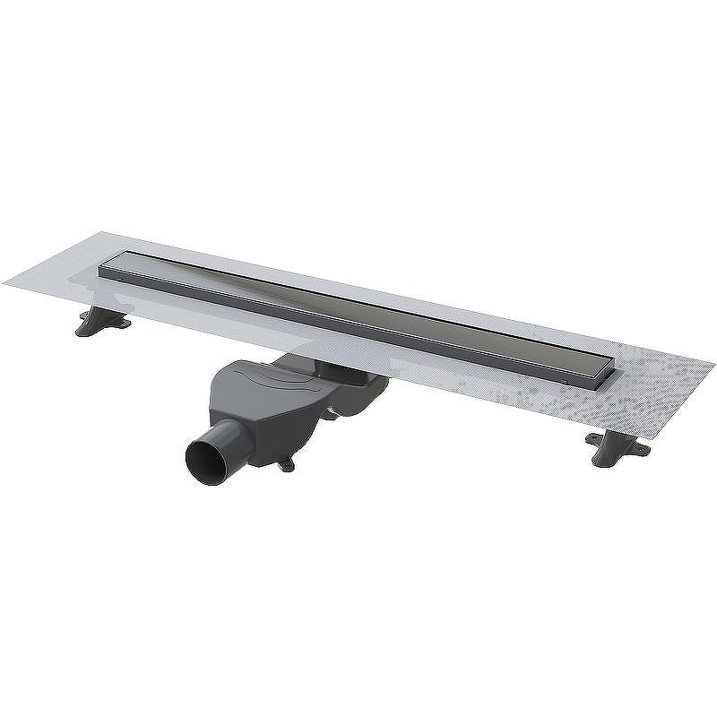 Душевой лоток Boheme Premium Linear 60 982-60-GM с решеткой Оружейная сталь