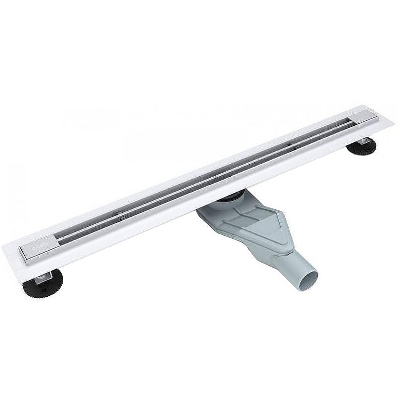 Душевой лоток Esbano Slim 60 S-LINE-60MC ESTRSLMLINE60MC с решеткой Хром матовый