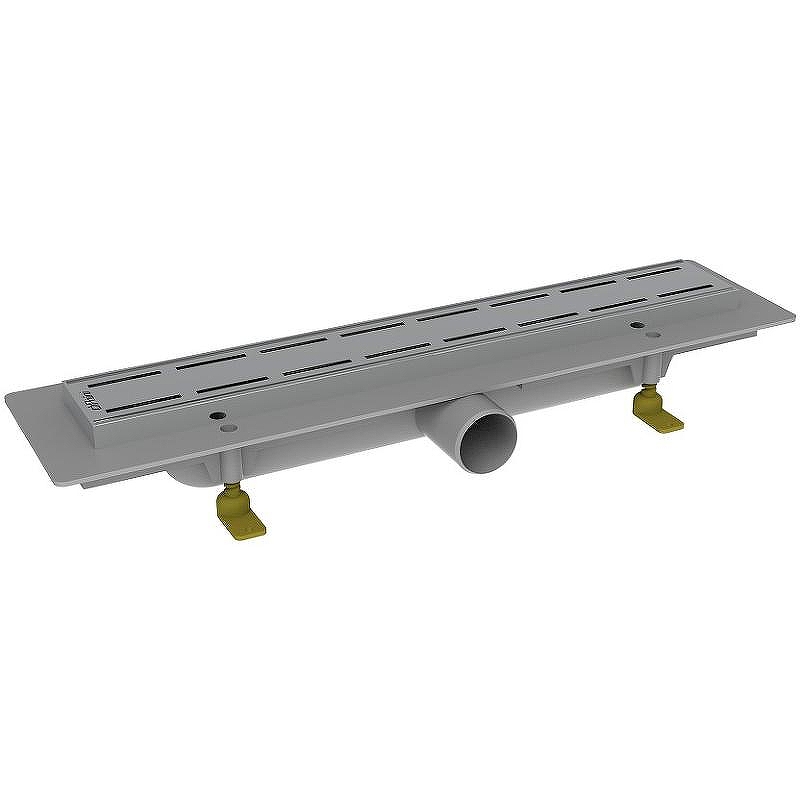 Душевой лоток Paini Line 450 CH450L с решеткой Хром глянец