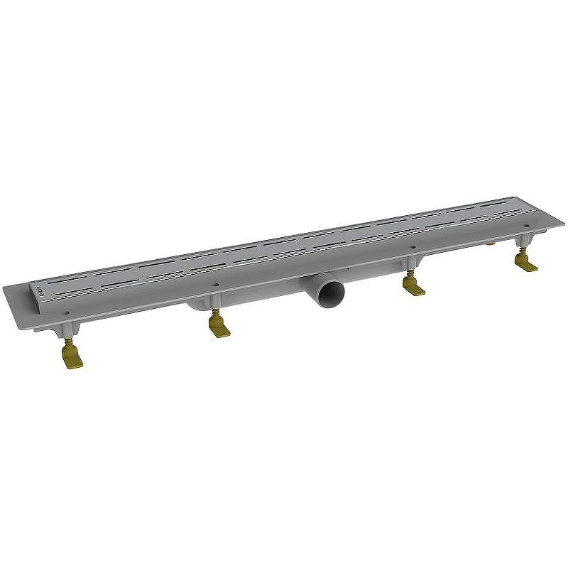 Душевой лоток Paini Line 650 CH650L с решеткой Хром глянец