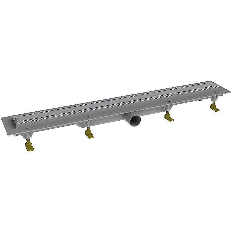 Душевой лоток Paini Line 850 CH850L с решеткой Хром глянец