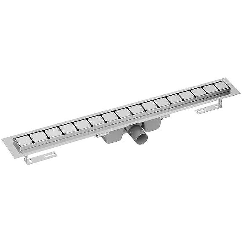 Душевой лоток Ravak 10° OZ 95 X01577 с решеткой Хром