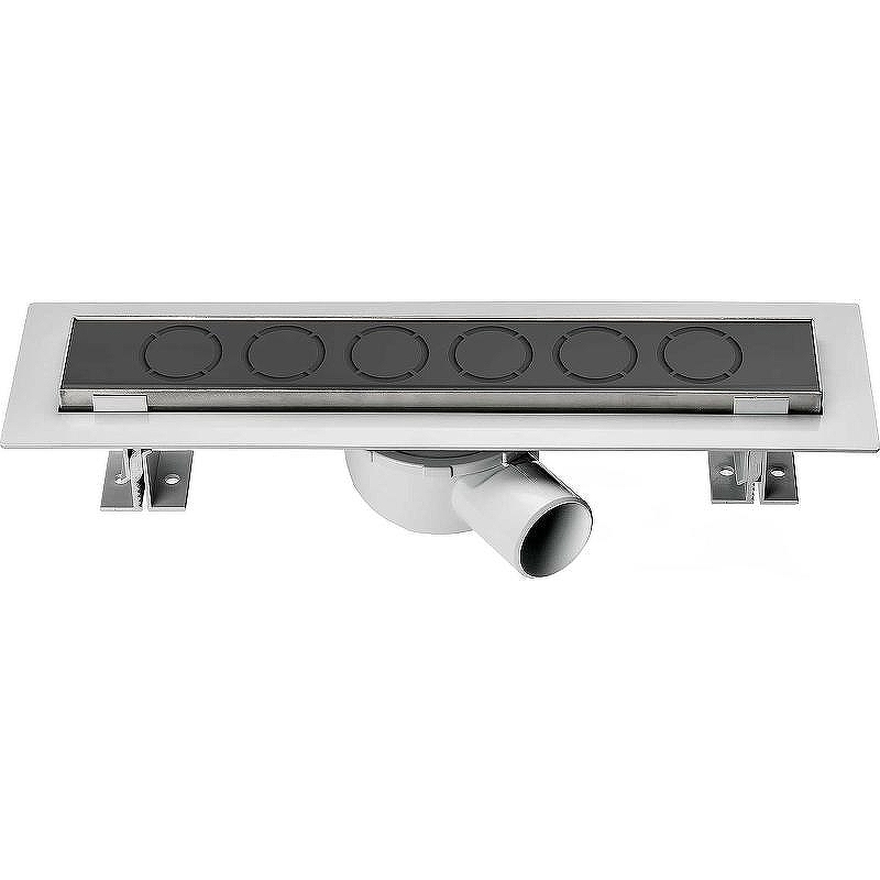 Душевой лоток Vincea Optima 80 SAY.601.80.B.M.S.NSNGH с Черной матовой решеткой