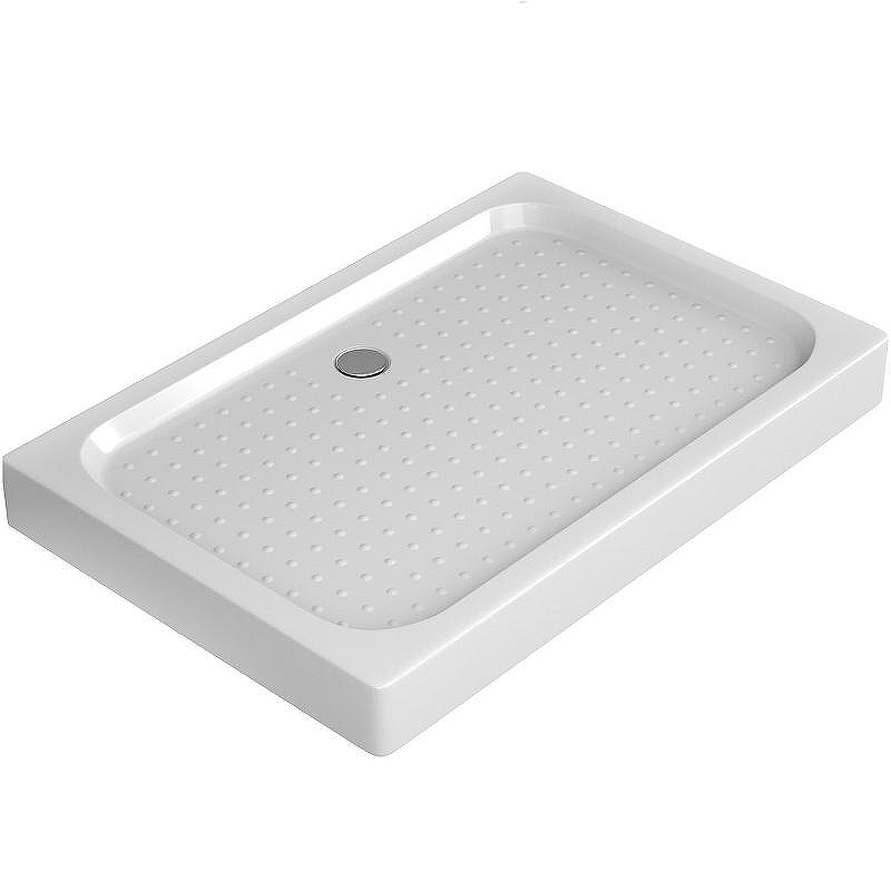 Душевой поддон из АБС-пластика Niagara Nova 120x80 NG-120-80Q цвет Белый
