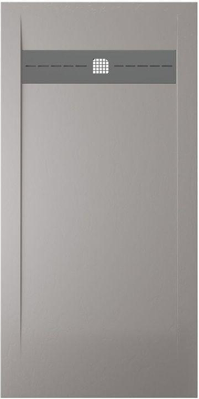 Душевой поддон из искусственного камня Allen Brau Infinity 160x90 8.21007-PGM цвет Серый