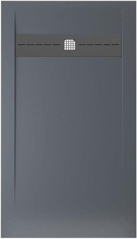 Душевой поддон из искусственного камня Allen Brau Infinity 140x90 8.21005-BGM цвет Синий+Серый