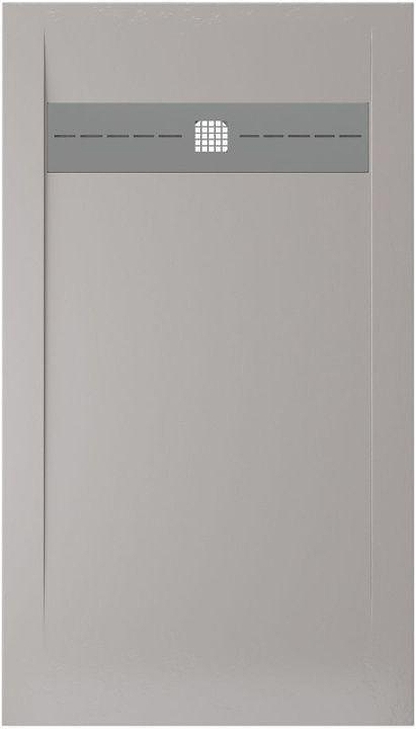 Душевой поддон из искусственного камня Allen Brau Infinity 140x80 8.21004-PGM цвет Серый