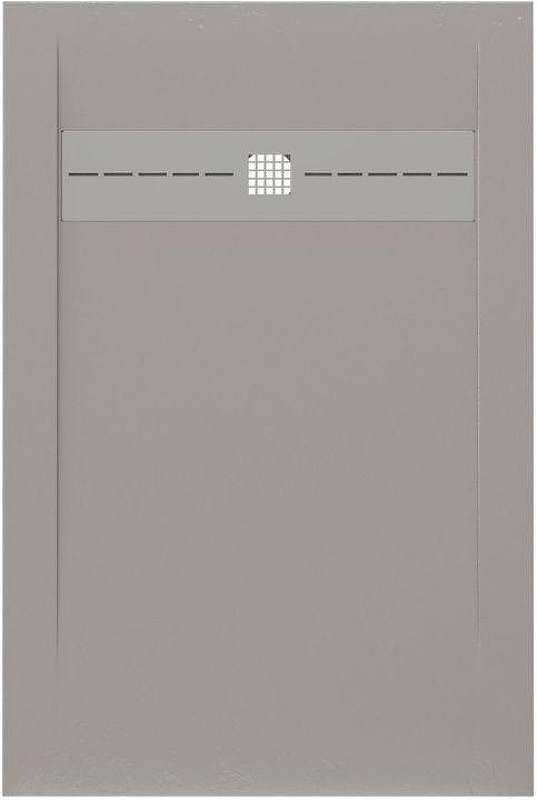 Душевой поддон из искусственного камня Allen Brau Infinity 120x80 8.21002-PGM цвет Серый