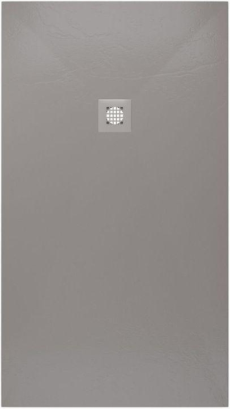 Душевой поддон из искусственного камня Allen Brau Priority 160x80 8.31010-PGM цвет Серый
