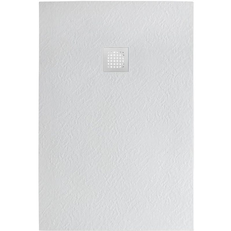 Душевой поддон из искусственного камня BelBagno Uno 100x80 TRAY-MR-UNO-AH-100/80-35-W-BO Белый